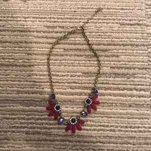 Necklace with jewels